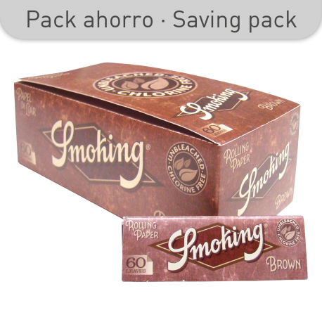 PAPEL SMOKING BROWN REG