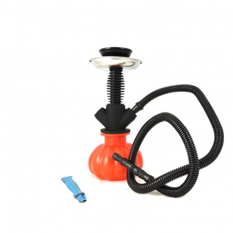 Shisha acrílica roja y negra