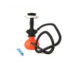 Shisha acrílica roja y negra