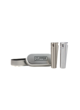 Mechero Clipper Jet plata