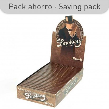 PAPEL SMOKING BROWN 1 1/4