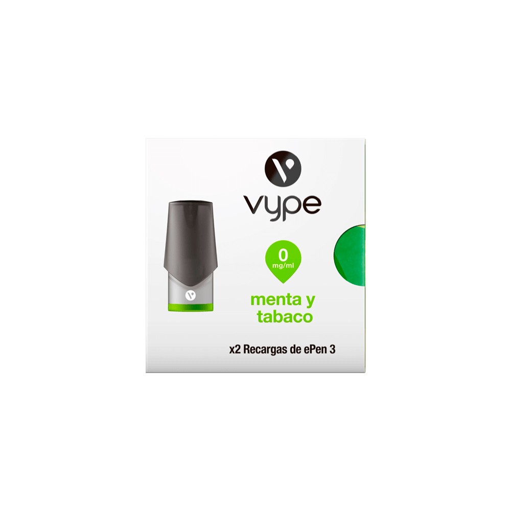 blended tobacco epen 3 refill pod by vype Tobacco and mint VYPE ePen 3 liquid pod blended tobacco epen 3 refill pod by vype Tobacco and mint VYPE ePen 3 liquid pod