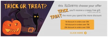 Halloween Promotion: Trick ot treat?