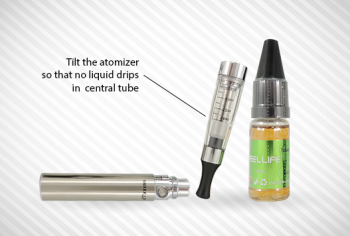 E-cigarette and liquid