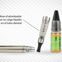 Cigarrillo electrónico y líquido