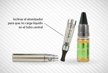 Cigarrillo electrónico y líquido