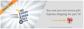 Last minute promotion: express shipping for just 1€