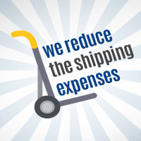 Shipping expenses reduced